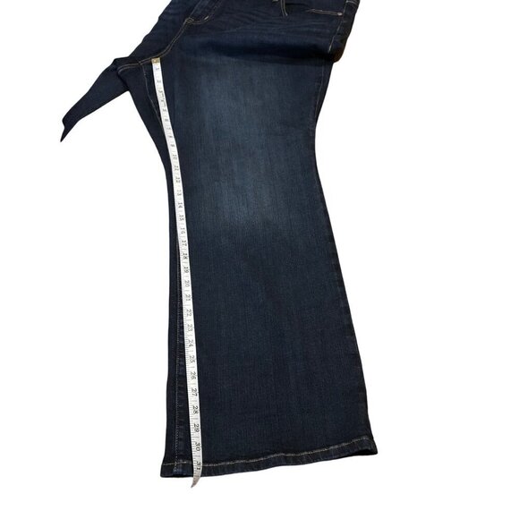 TORRID Mid Rise Jeans Slim Boot Vintage Stretch Denim Women's 28R, 50x31.5 - Picture 14 of 16